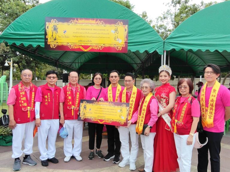 ขบวนแห่ เจ้าแม่มาโจ้ว “ภูชิต ธนกรเจริญ” ประธานสมาคมฯ นำขบวนแห่ อย่างยิ่งใหญ่ เทศกาลกินเจ 2568